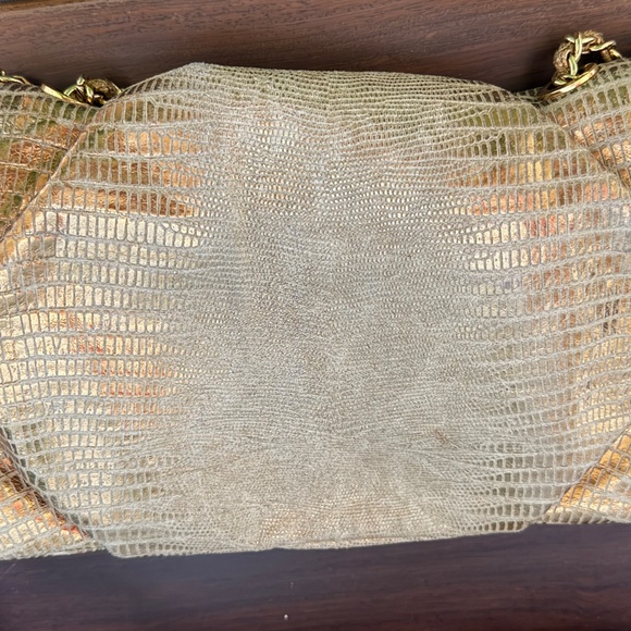 Elie Tahari “Emory” Gold Crossbody Bag — Great Condition, Lightly Used - Picture 3 of 4